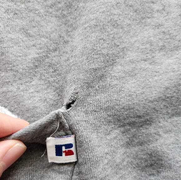 Vintage 2000s Russell Athletic Western football hoodie - Picture 5 of 7